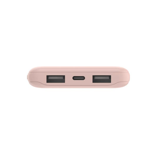 Batería Belkin 10,000 mAh USB-A a USB-C 15W - Rosado