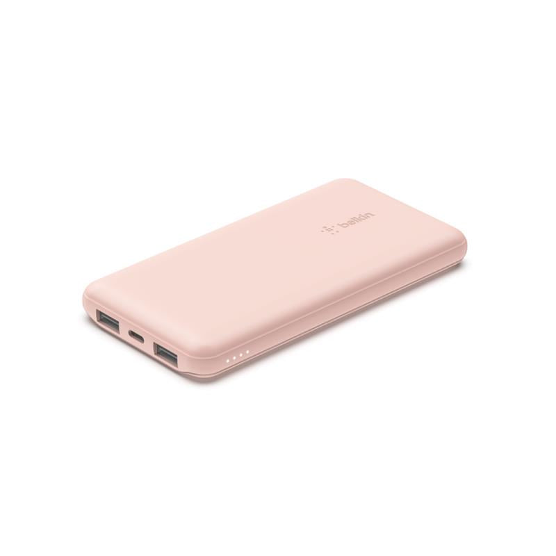 Bateria Belkin USB-A a USB-C 15W - Rosada