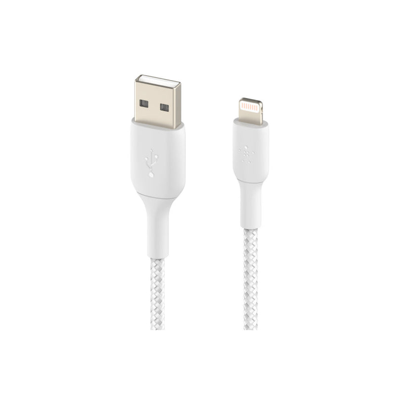 Cable Belkin Braided USB a Lightning (1 m)