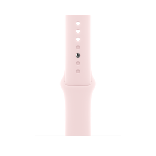 Correa deportiva rosa claro para caja de 45 mm - S/M