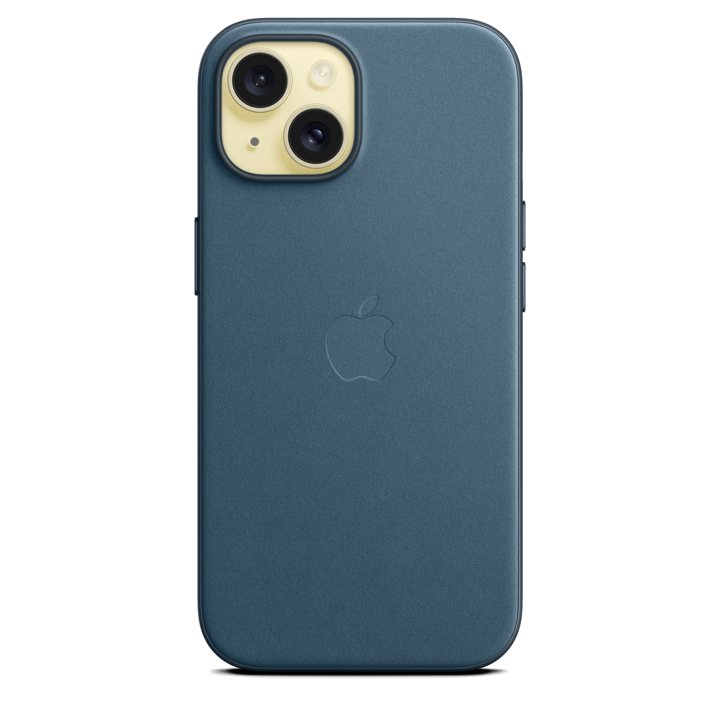 Funda de FineWoven con MagSafe para el iPhone 15 - Azul pacífico