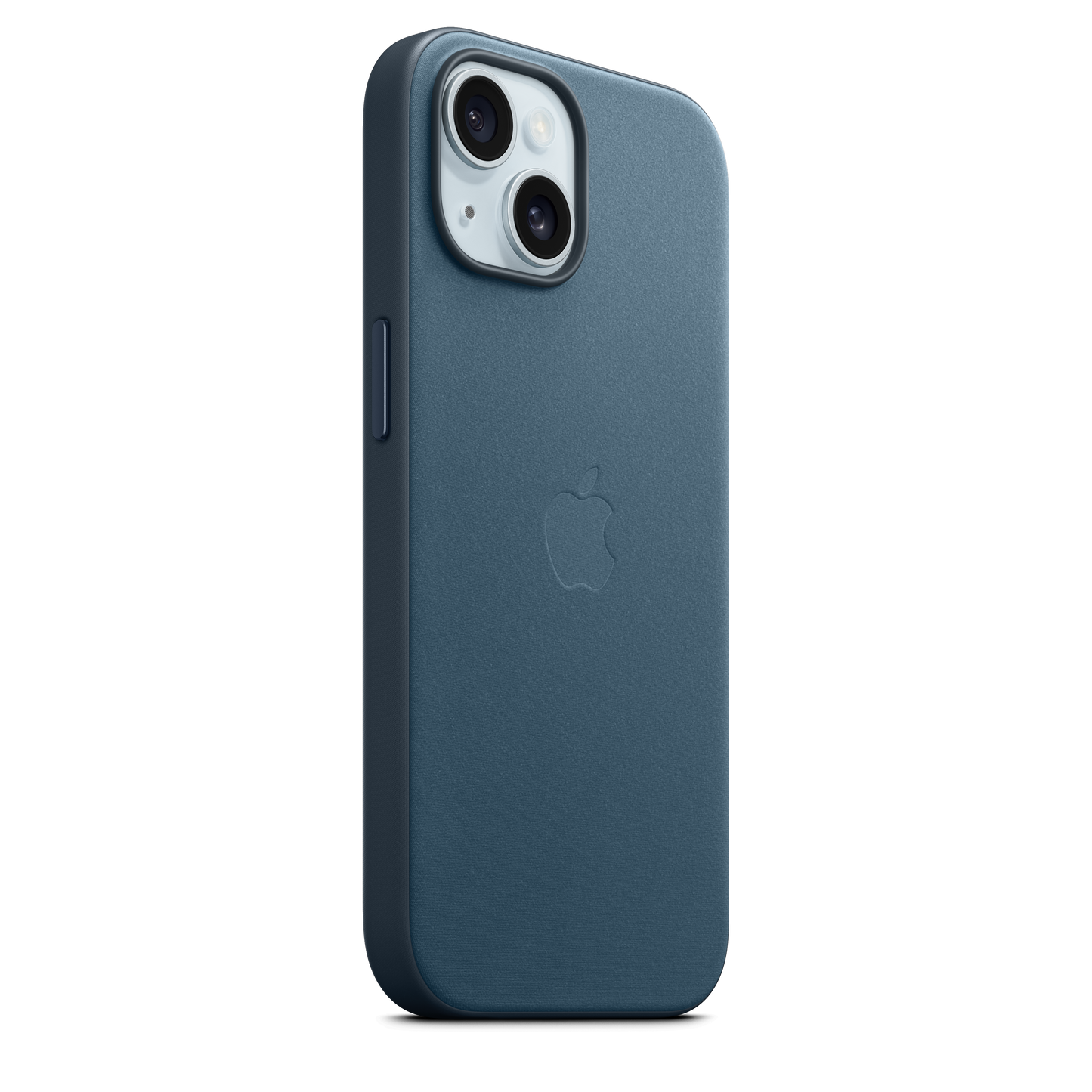 Funda de FineWoven con MagSafe para el iPhone 15 - Azul pacífico