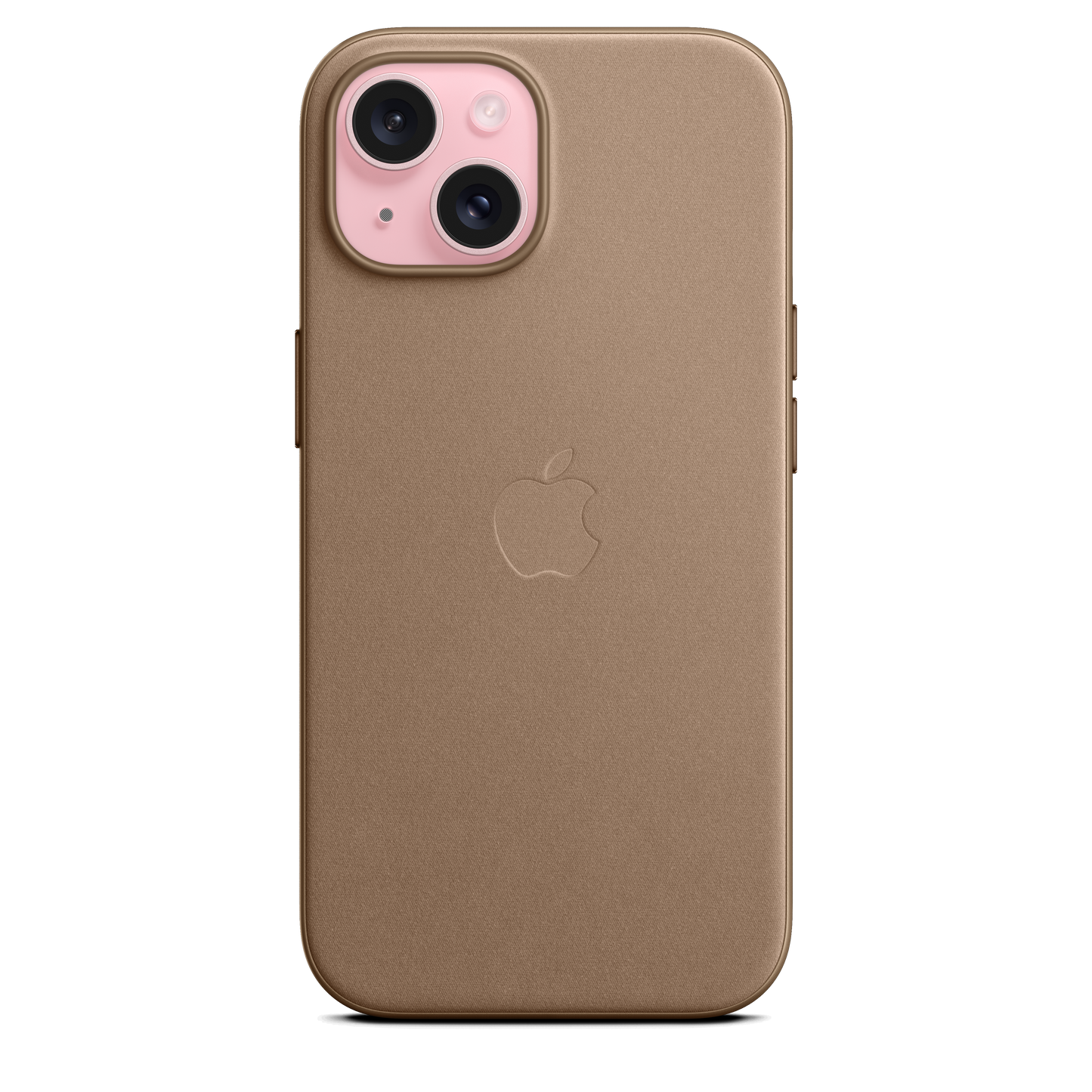 Funda de FineWoven con MagSafe para el iPhone 15 - Color visón