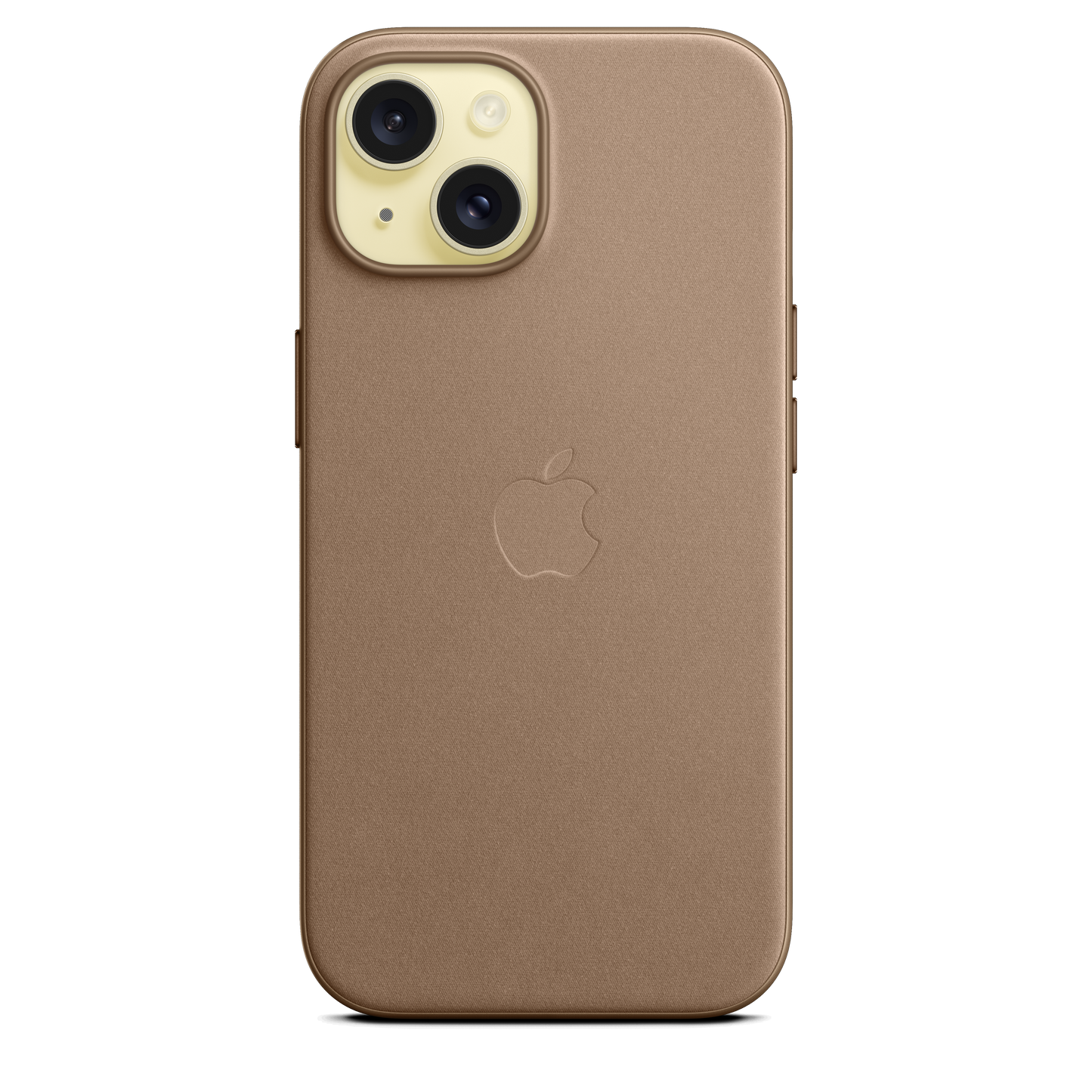 Funda de FineWoven con MagSafe para el iPhone 15 - Color visón