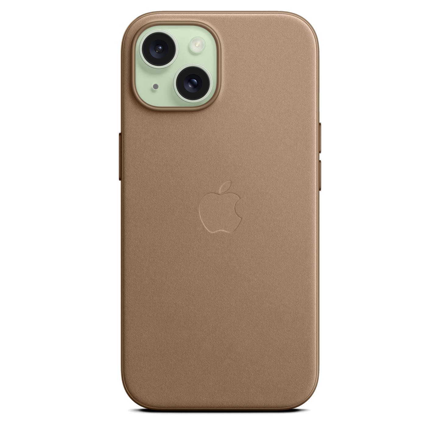 Funda de FineWoven con MagSafe para el iPhone 15 - Color visón