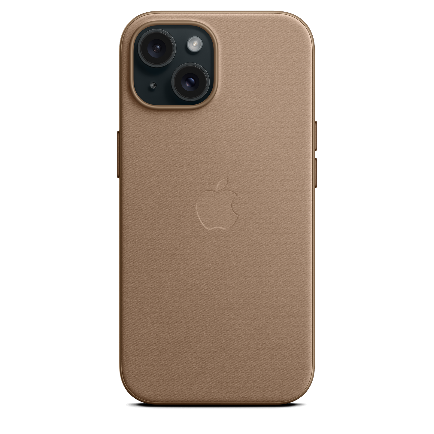 Funda de FineWoven con MagSafe para el iPhone 15 - Color visón