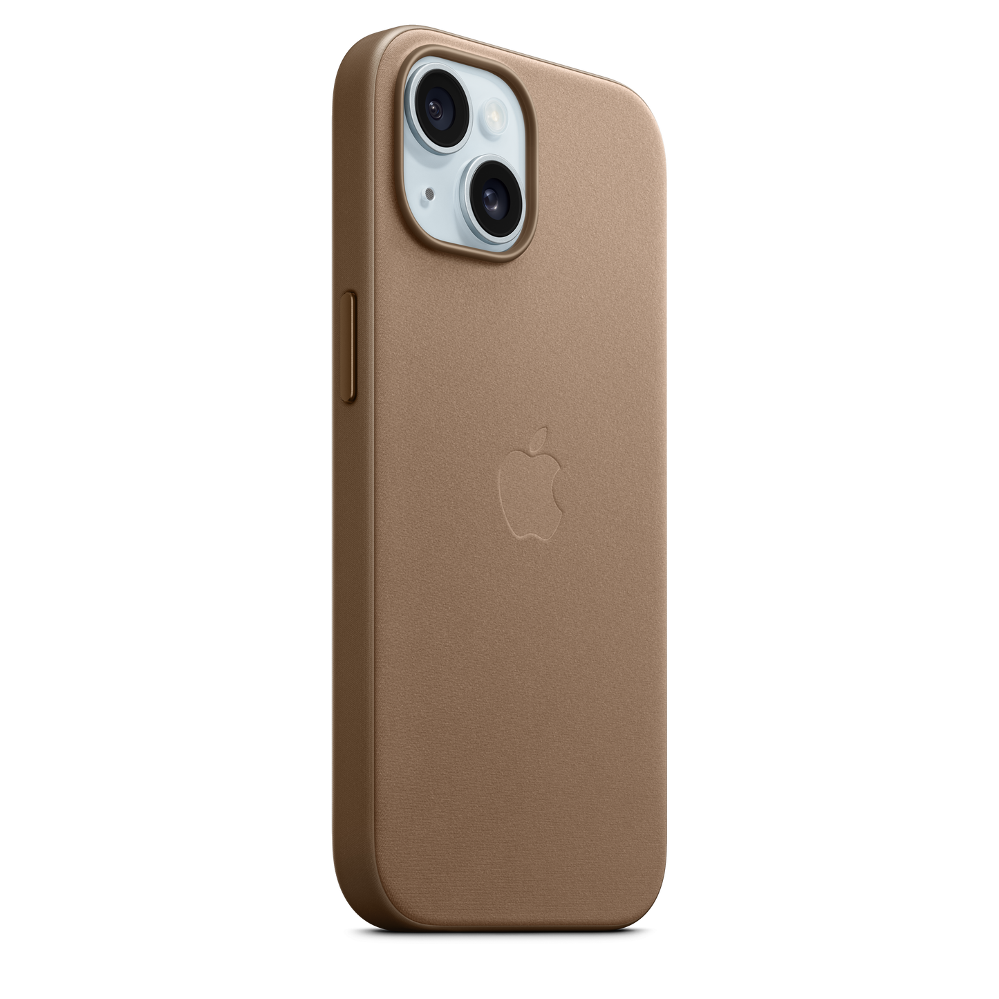 Funda de FineWoven con MagSafe para el iPhone 15 - Color visón