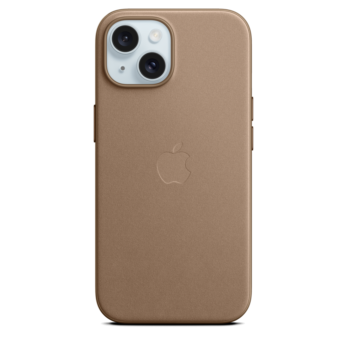 Funda de FineWoven con MagSafe para el iPhone 15 - Color visón