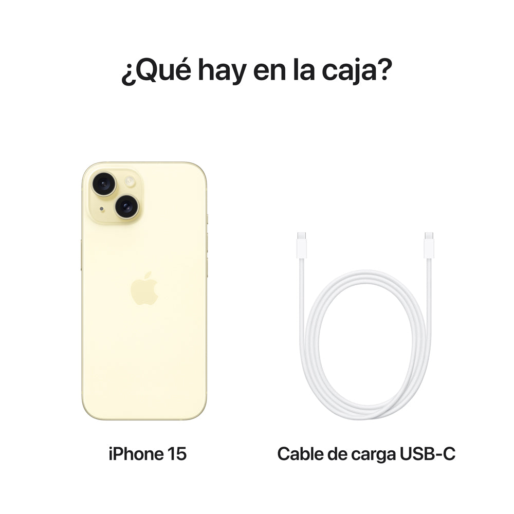 iPhone 15 128 GB Amarillo