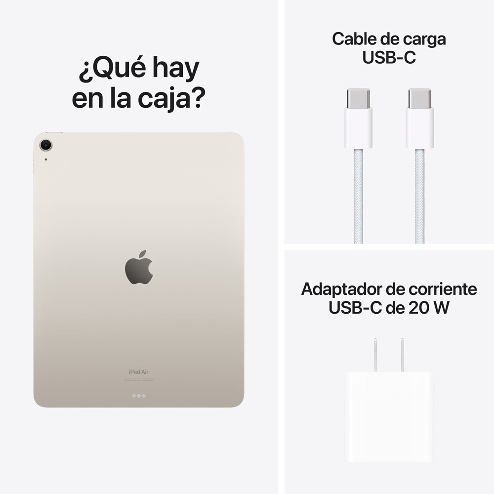 iPad Air de 13 pulgadas Wi-Fi 1 TB - Blanco estrella (M2)