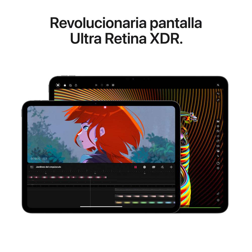 iPad Pro de 13 pulgadas Wi-Fi + Cellular 2 TB Vidrio nanotexturizado - Negro espacial (M4)