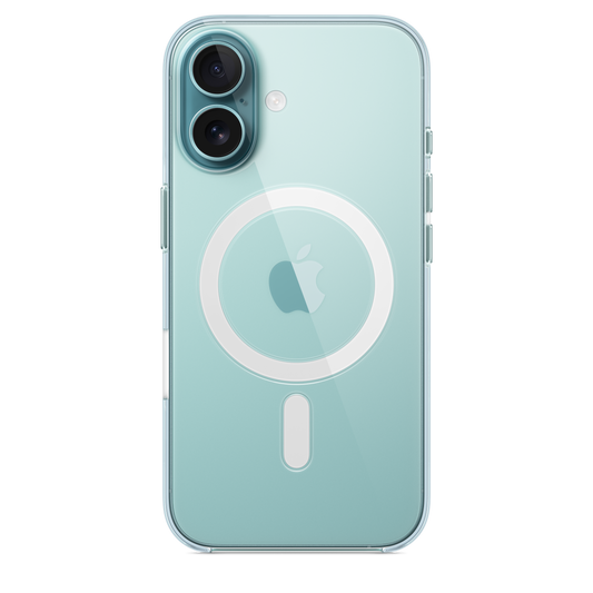 Funda transparente con MagSafe para el iPhone 16