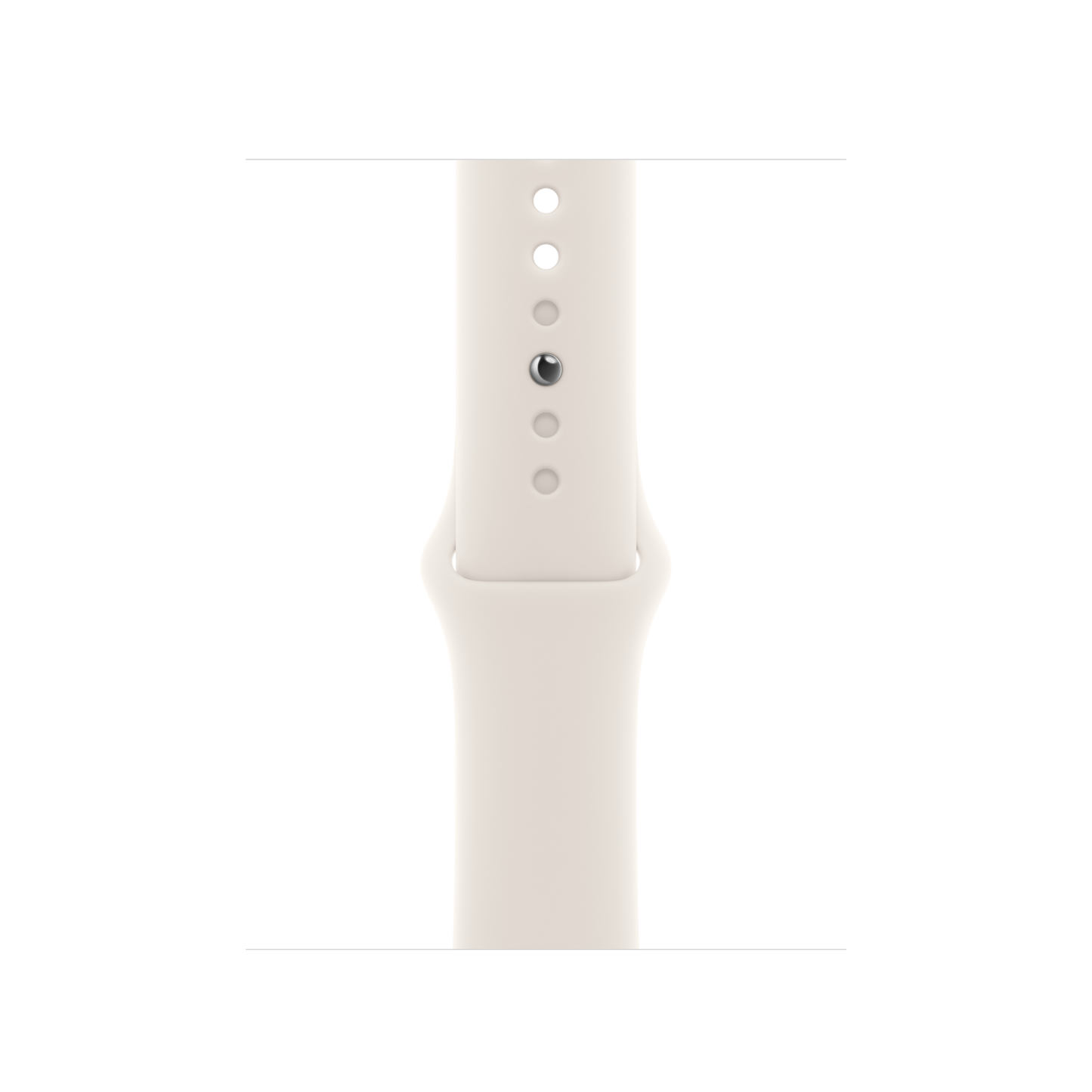 Correa deportiva blanco estelar para caja de 42 mm - S/M