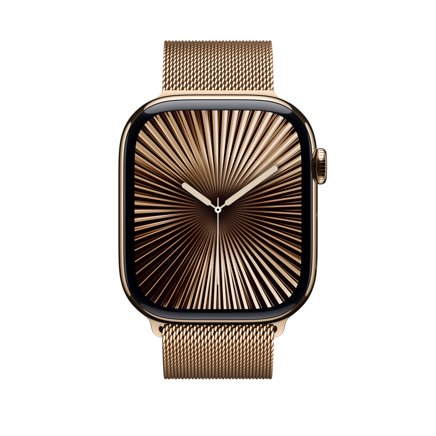 Correa estilo milanés color oro para caja de 46 mm - M/L