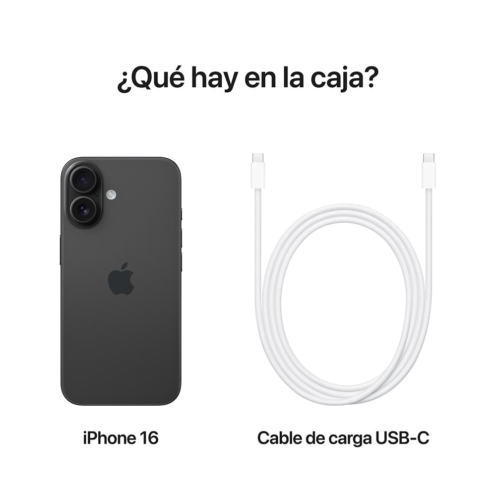 iPhone 16 512 GB Negro