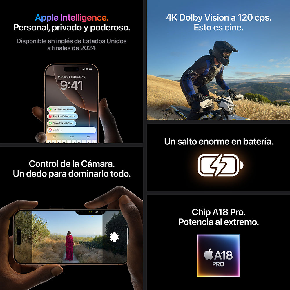 iPhone 16 Pro Max 512 GB Titanio negro
