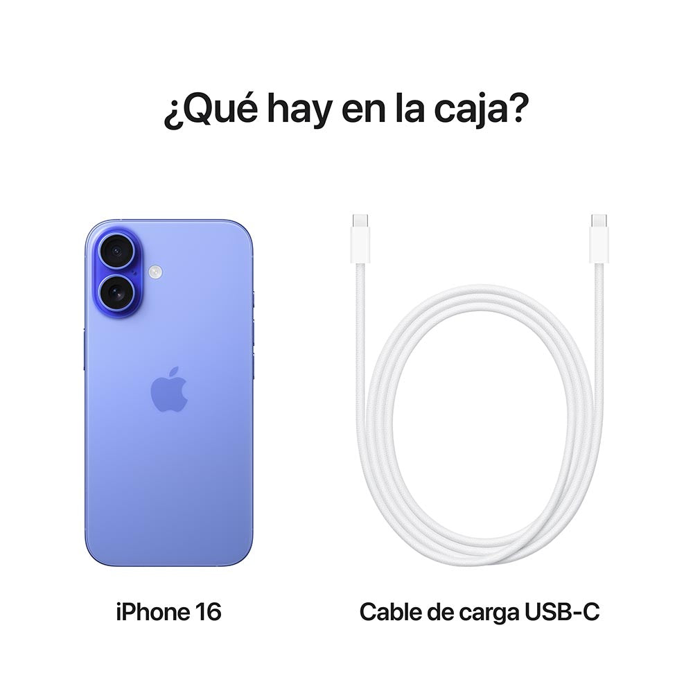iPhone 16 256 GB Ultramarino