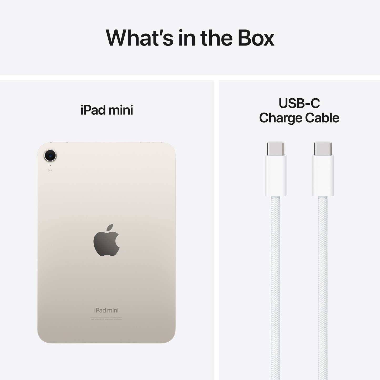 iPad mini Wi-Fi 128 GB - Blanco estrella (A17 Pro)