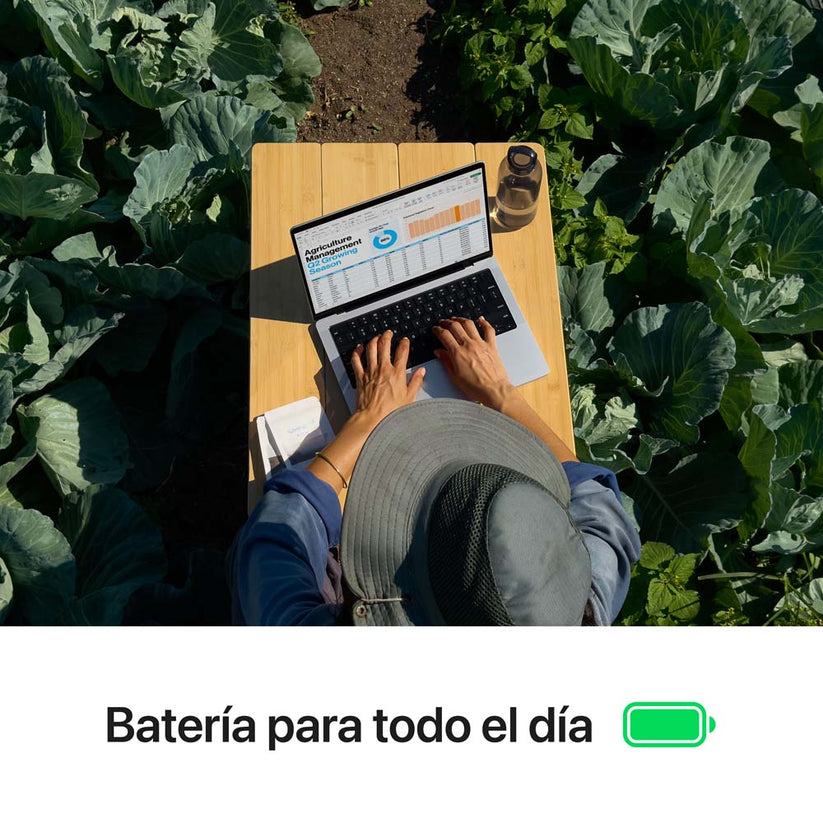 MacBook Pro de 14 pulgadas: Chip M4 de Apple con CPU de 10 núcleos y GPU de 10 núcleos, 512 GB SSD - Negro espacial