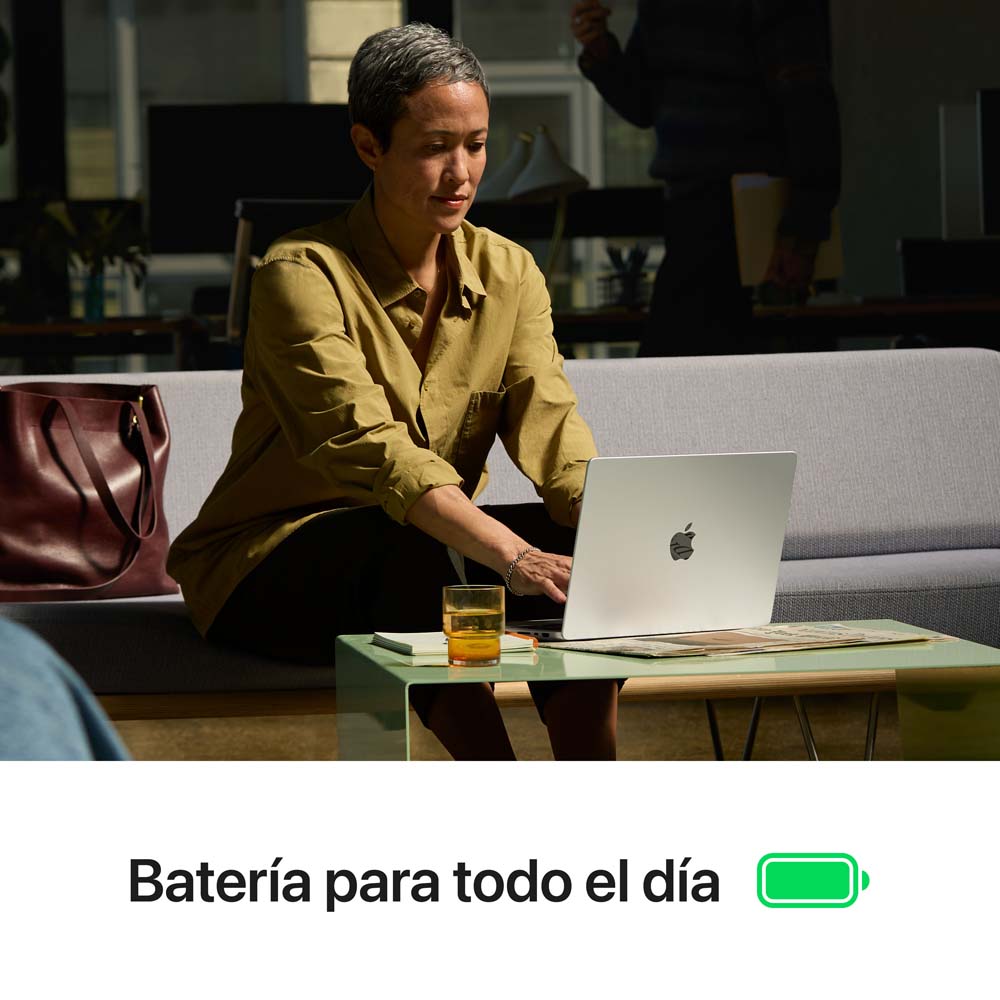 MacBook Pro de 14 pulgadas: Chip M4 Pro de Apple con CPU de 12 núcleos y GPU de 16 núcleos, 512 GB SSD - Plata