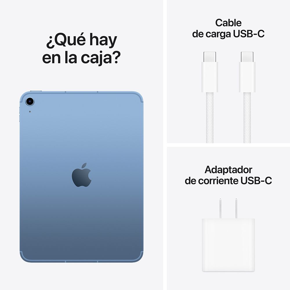 iPad Wi-Fi + Cellular 512 GB - Azul (A16)