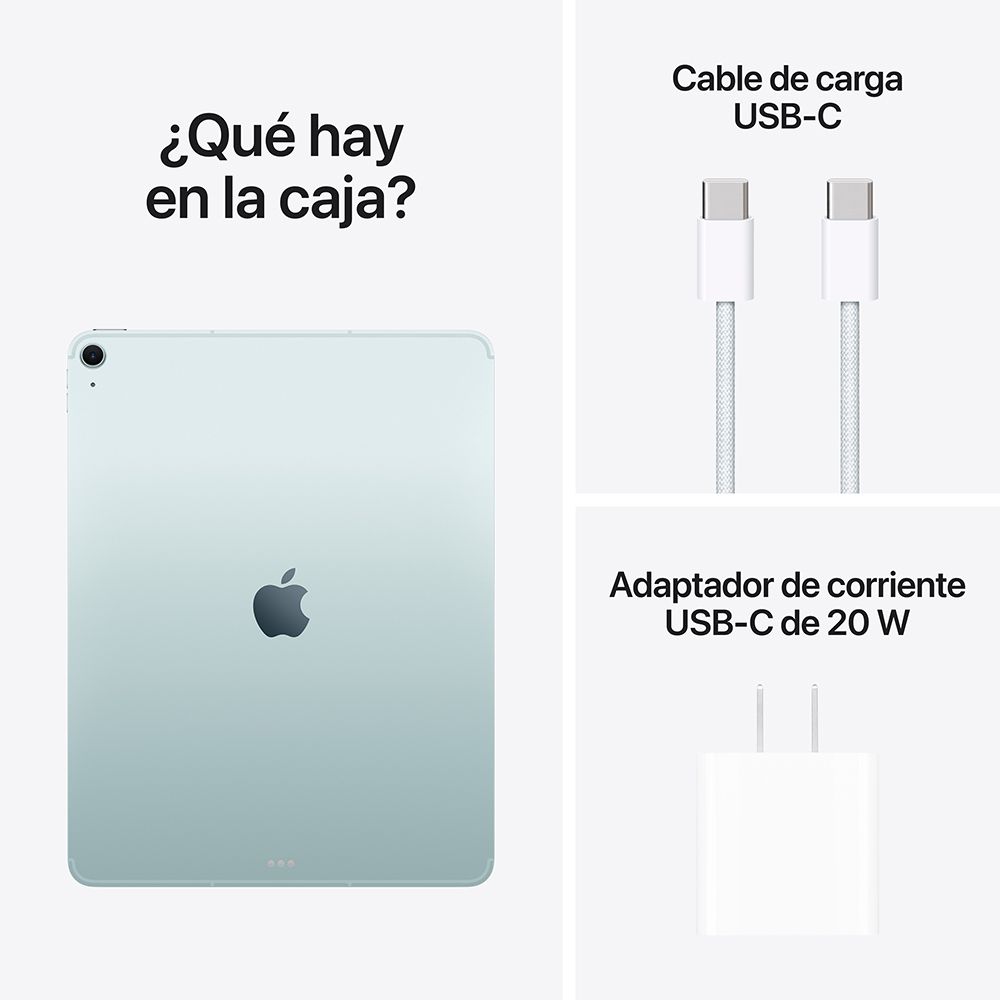 iPad Air de 11 pulgadas Wi-Fi + Cellular 256 GB - Azul (M3)