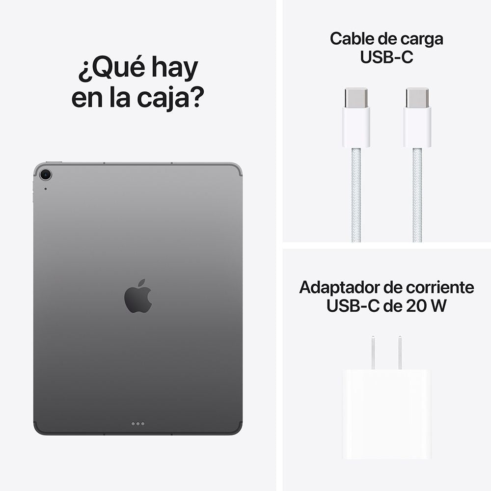 iPad Air de 11 pulgadas Wi-Fi + Cellular 256 GB - Gris espacial (M3)