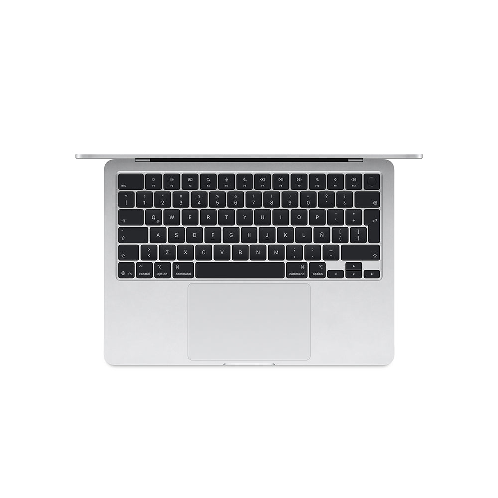 MacBook Air de 13 pulgadas: Chip M4 de Apple con CPU de 10 núcleos y GPU de 8 núcleos, 256 GB SSD - Plata