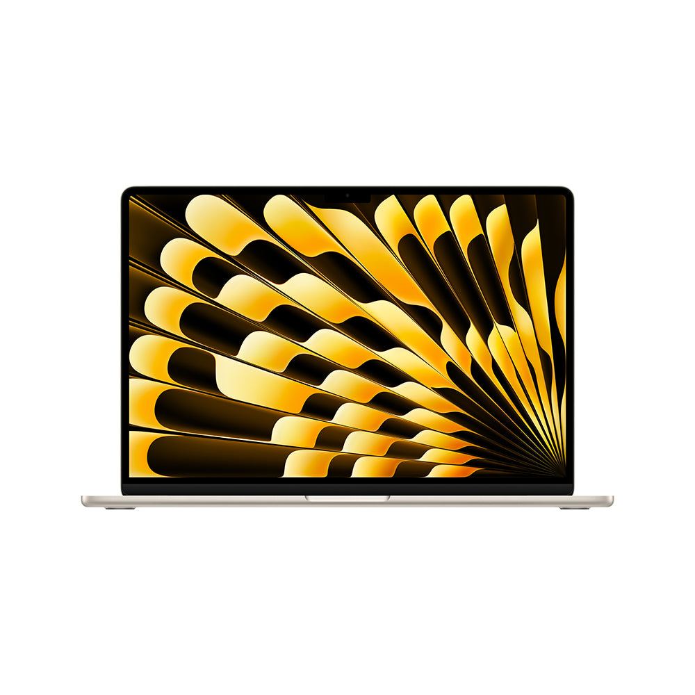 MacBook Air de 15 pulgadas: Chip M4 de Apple con CPU de 10 núcleos y GPU de 10 núcleos, 512 GB SSD - Blanco estrella