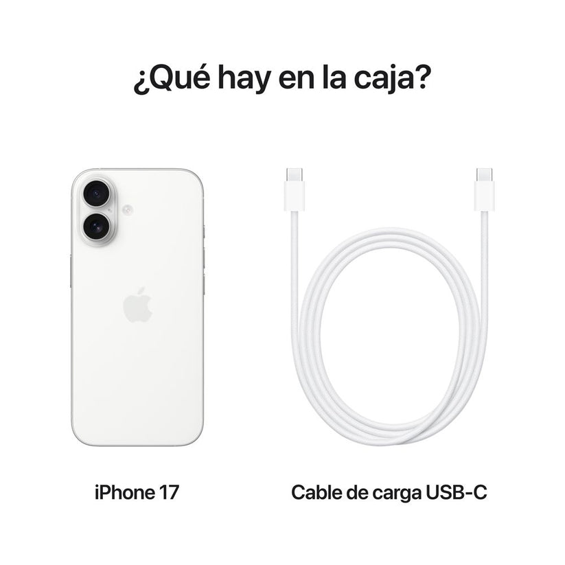 iPhone 17 256 GB Blanco