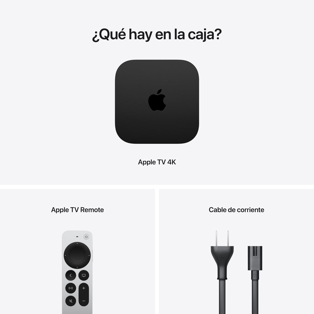 Apple TV 4K Wi‑Fi con 64 GB de almacenamiento