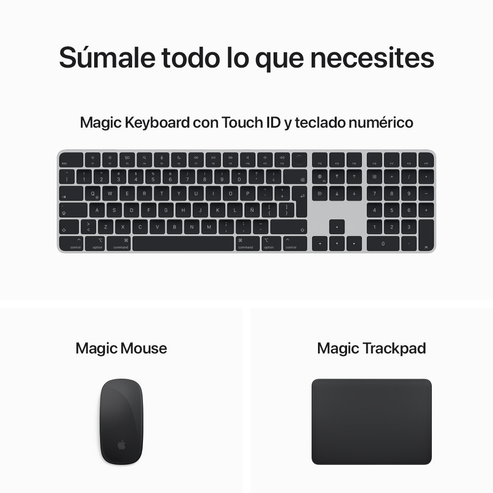 Mac Studio: Chip M2 Max de Apple con CPU de 12 núcleos, GPU de 30 núcleos y Neural Engine de 16 núcleos, 512 GB SSD