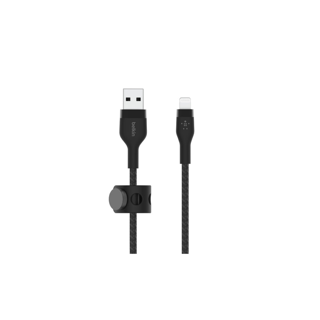 Cable Belkin Pro Flex Lightning a USB con correa (1 m)