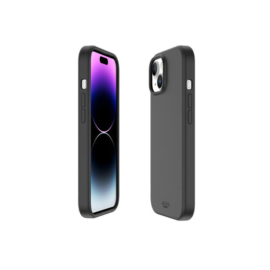 Estuche Avana Velvet con magsafe para iPhone 15 - Negro