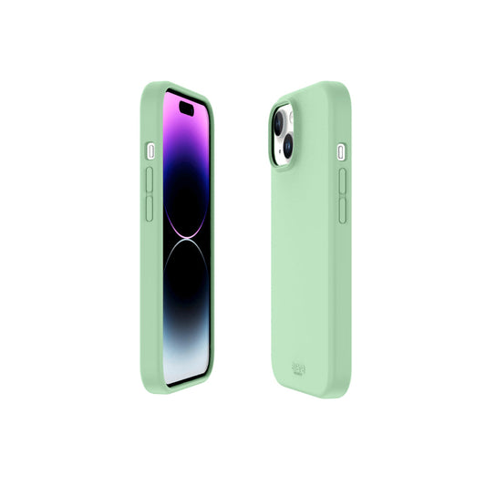 Estuche Avana Velvet con magsafe para iPhone 15 - Sage