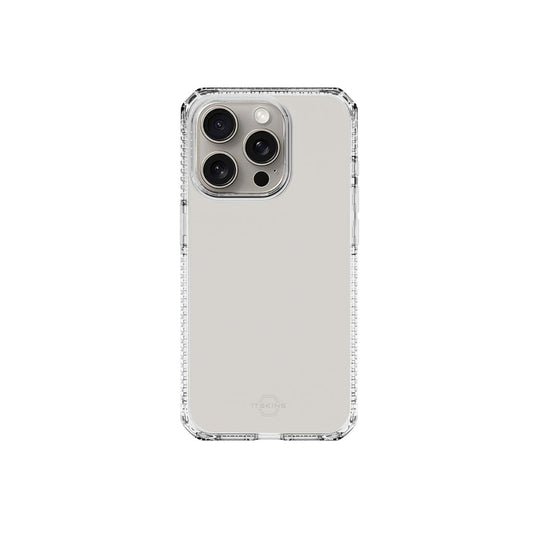 Estuche Itskins Spectrum para iPhone 15 Pro - Transparente