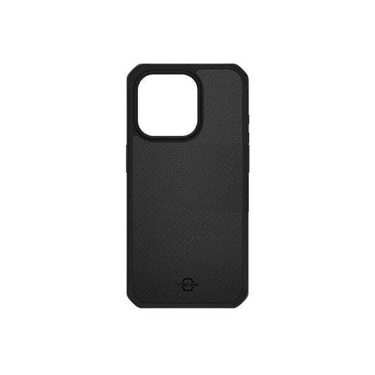Estuche Itskins Ballistic Nylon con magsafe para iPhone 15 Pro -Negro