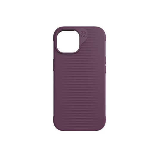 Estuche Zagg luxe snap con magsafe para iPhone 15 Pro - Morado