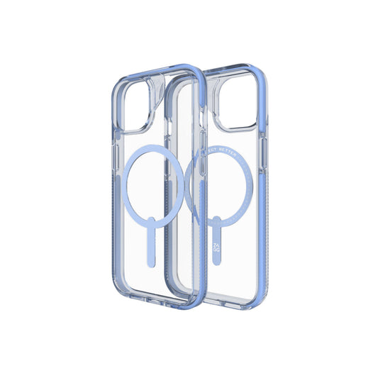 Estuche Zagg Santa Cruz con magsafe para iPhone 15 Pro - Blue