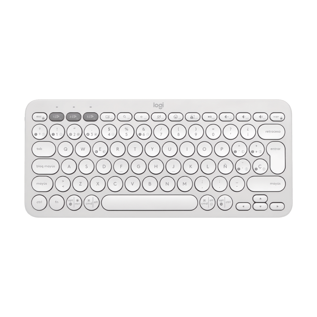 Teclado Bluetooth Logitech K380 - Blanco