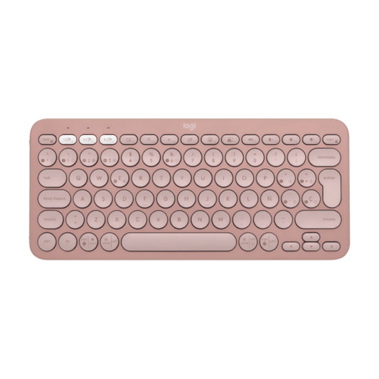 Teclado Bluetooth Logitech K380 - Rosado