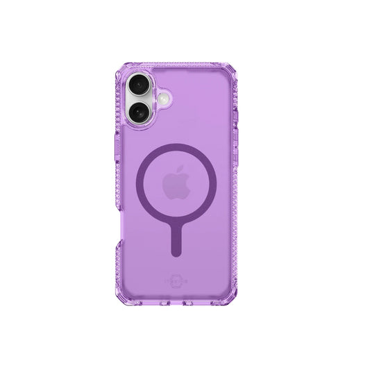 Estuche Itskins Hybrid Vapor con magsafe para iPhone 16 - Morado
