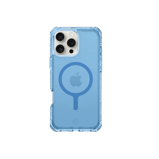 Estuche Itskins Hybrid Vapor con magsafe para iPhone 16 Pro - Azul