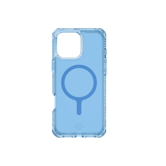 Estuche Itskins Hybrid Vapor con magsafe para iPhone 16 Pro - Azul