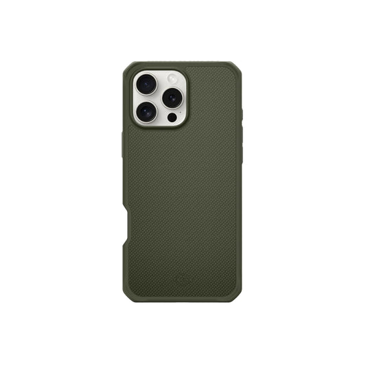 Estuche Itskins Ballistic Nylon con magsafe para iPhone 16 Pro Max - Verde