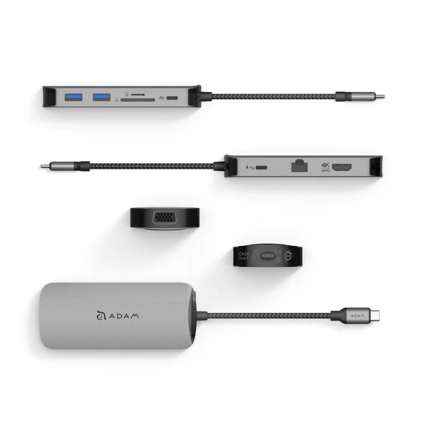 Hub Adam Elements USB-C 10 en 1