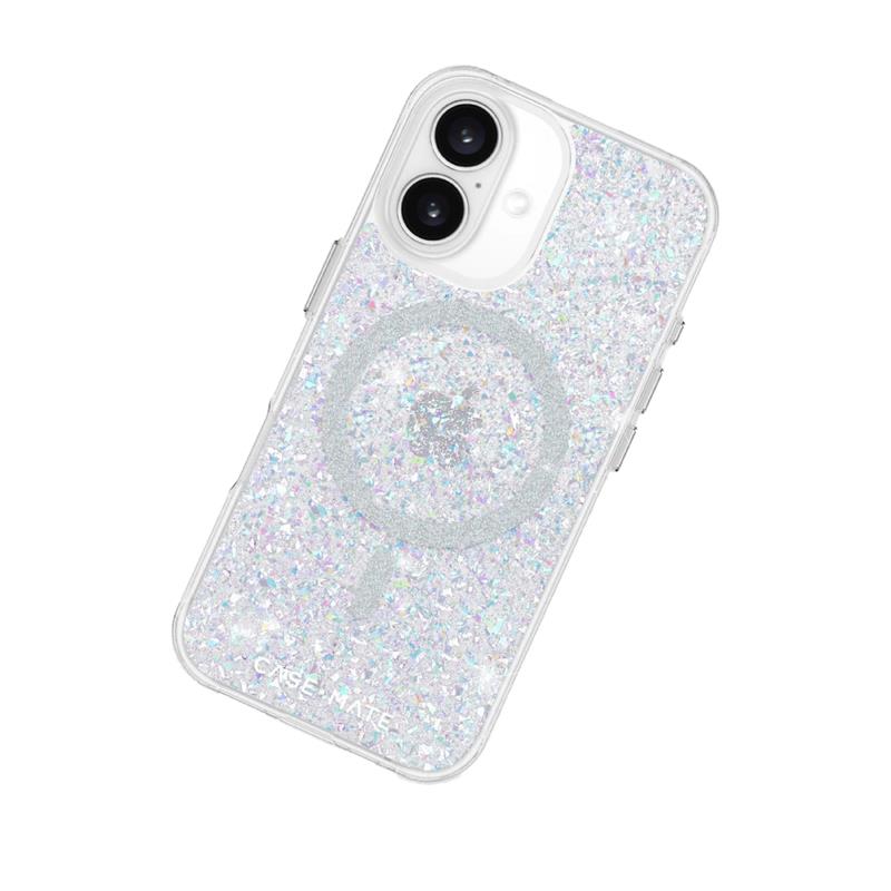 Estuche Case Mate twinkle disco con magsafe para iPhone 16