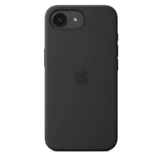 Funda de silicón para el iPhone 16e – Negro