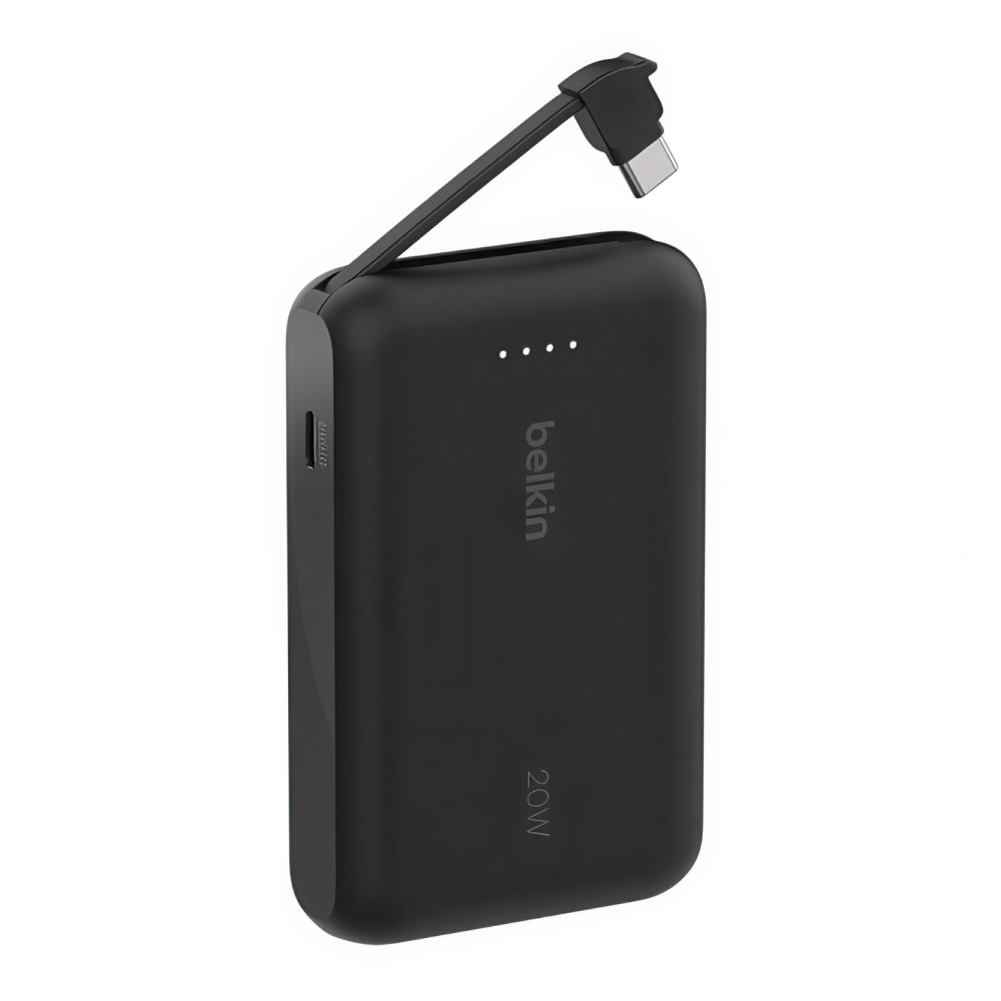 Batería Belkin portátil 10K con cable integrado - Negro
