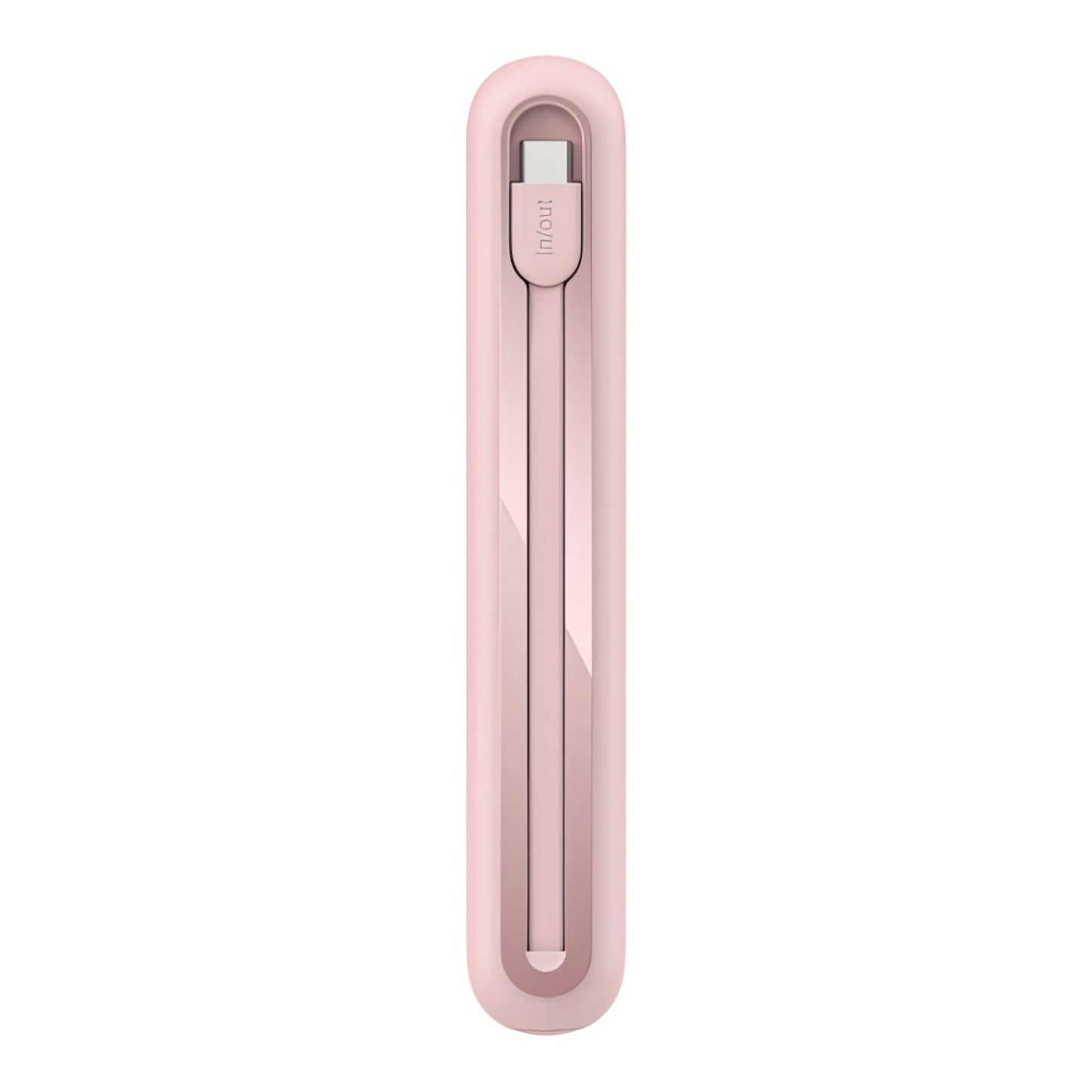 Batería Belkin portátil 20K con cable integrado - Rosado